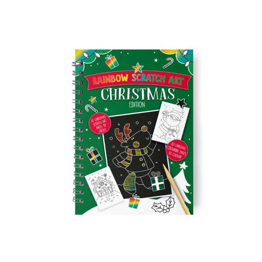 Picture of CHRISTMAS SCRATCH ART BOOK